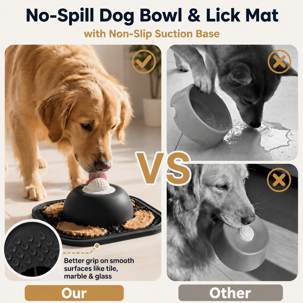 Getrivo™ Slow Feeder Enrichment Bowl