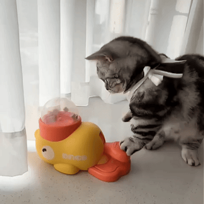 Interactive Pet Enrichment Feeder