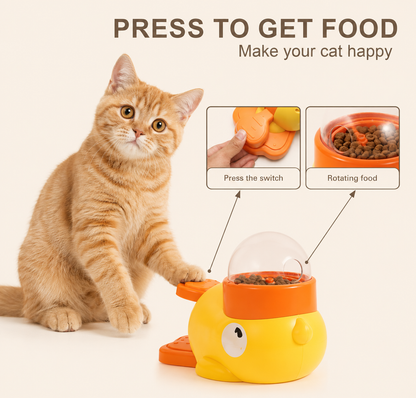 Interactive Pet Enrichment Feeder
