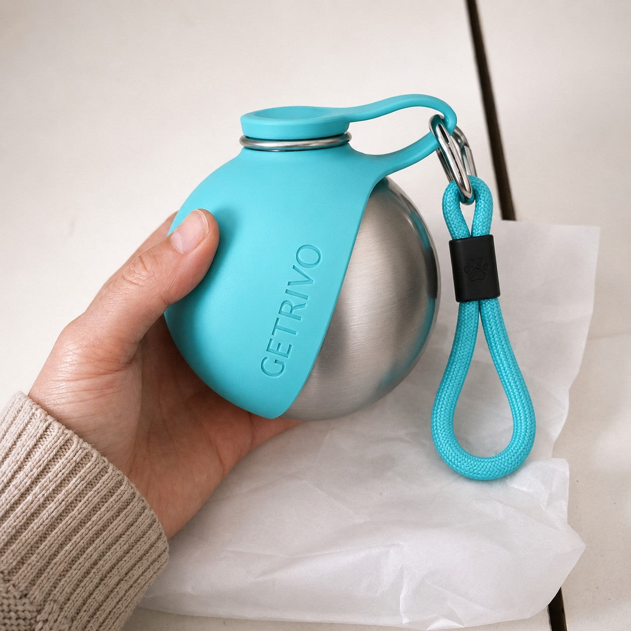 Getrivo™ 2-in 1 Dog Water Bottle
